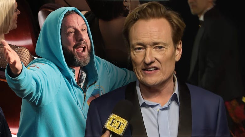 Conan O'Brien 'Very Happy' With Oscars Hosting, Explains How Adam Sandler Bit Happened (Exclusive)