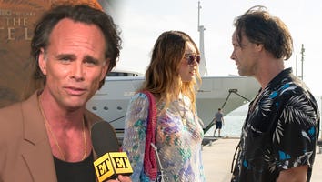 'The White Lotus' Feud?! Walton Goggins Refuses to Talk About Aimee Lou Wood