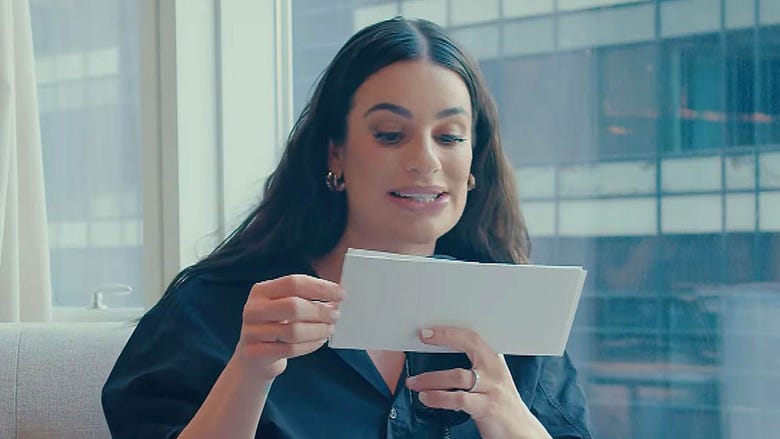 Lea Michele Proves She Can Read Amid Illiteracy Rumor