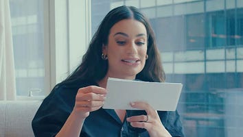 Lea Michele Proves She Can Read Amid Illiteracy Rumor