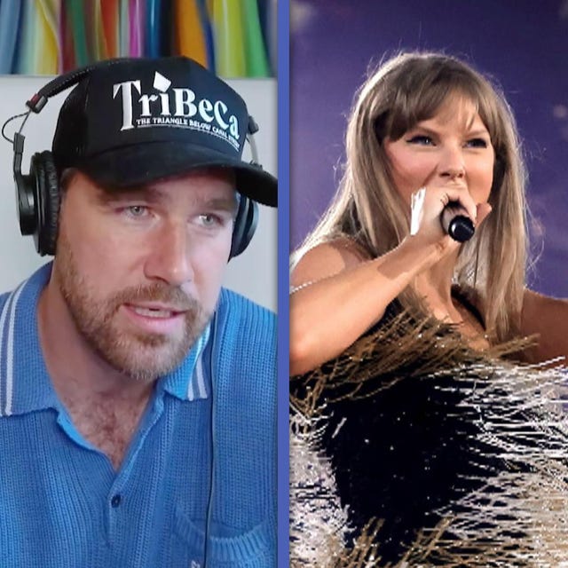 Travis Kelce Admits He Listens to Taylor Swift's Music When He’s ‘Depressed'