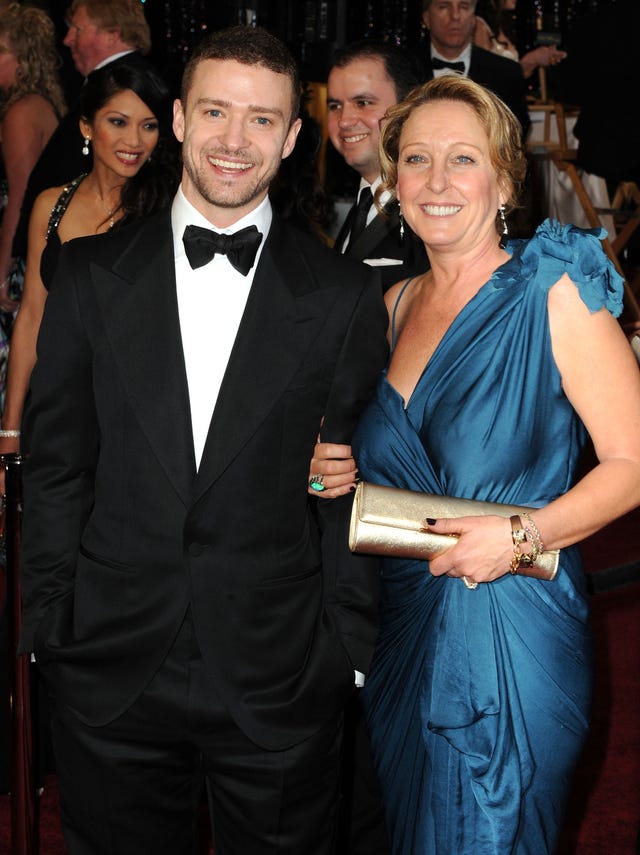 Justin Timberlake and Lynn Harless