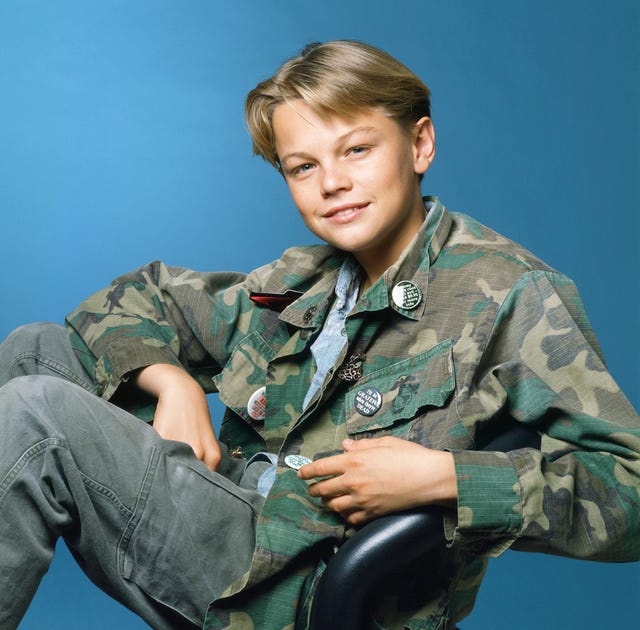 Leonardo DiCaprio Then
