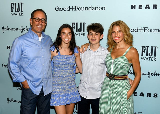 Jerry Seinfeld, Sascha Seinfeld, Shepherd Kellen Seinfeld, and Jessica Seinfeld attend the Good+Foundation 2019 Bash
